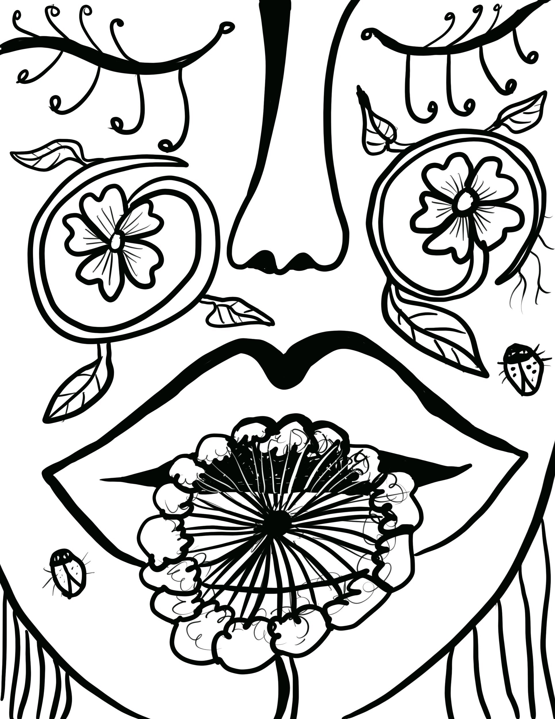 "It Feels Good" Garden Erotica Coloring Book By Elena Stonaker - Shelter Social Club