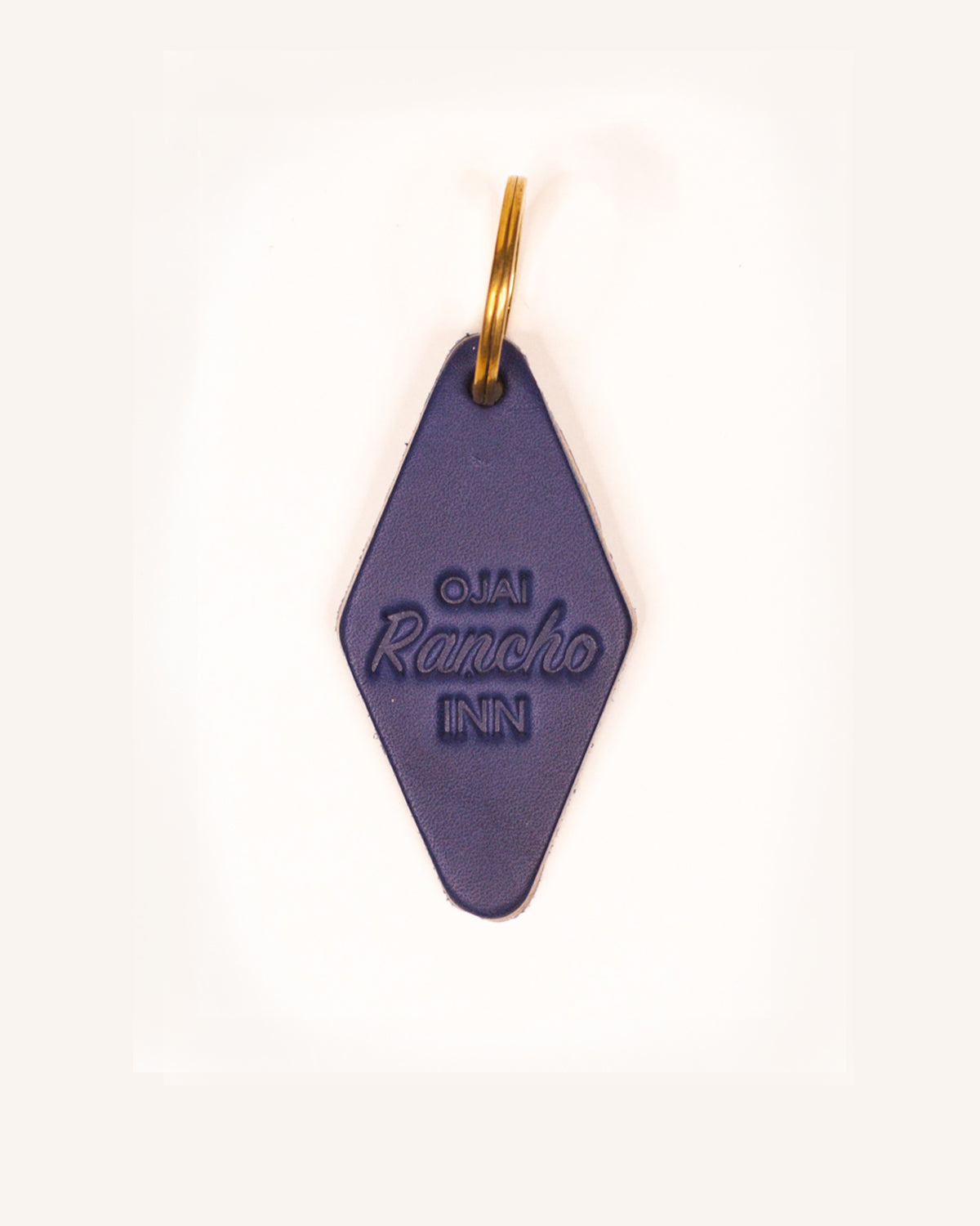Ojai Rancho Inn Leather Keychain - Shelter Social Club