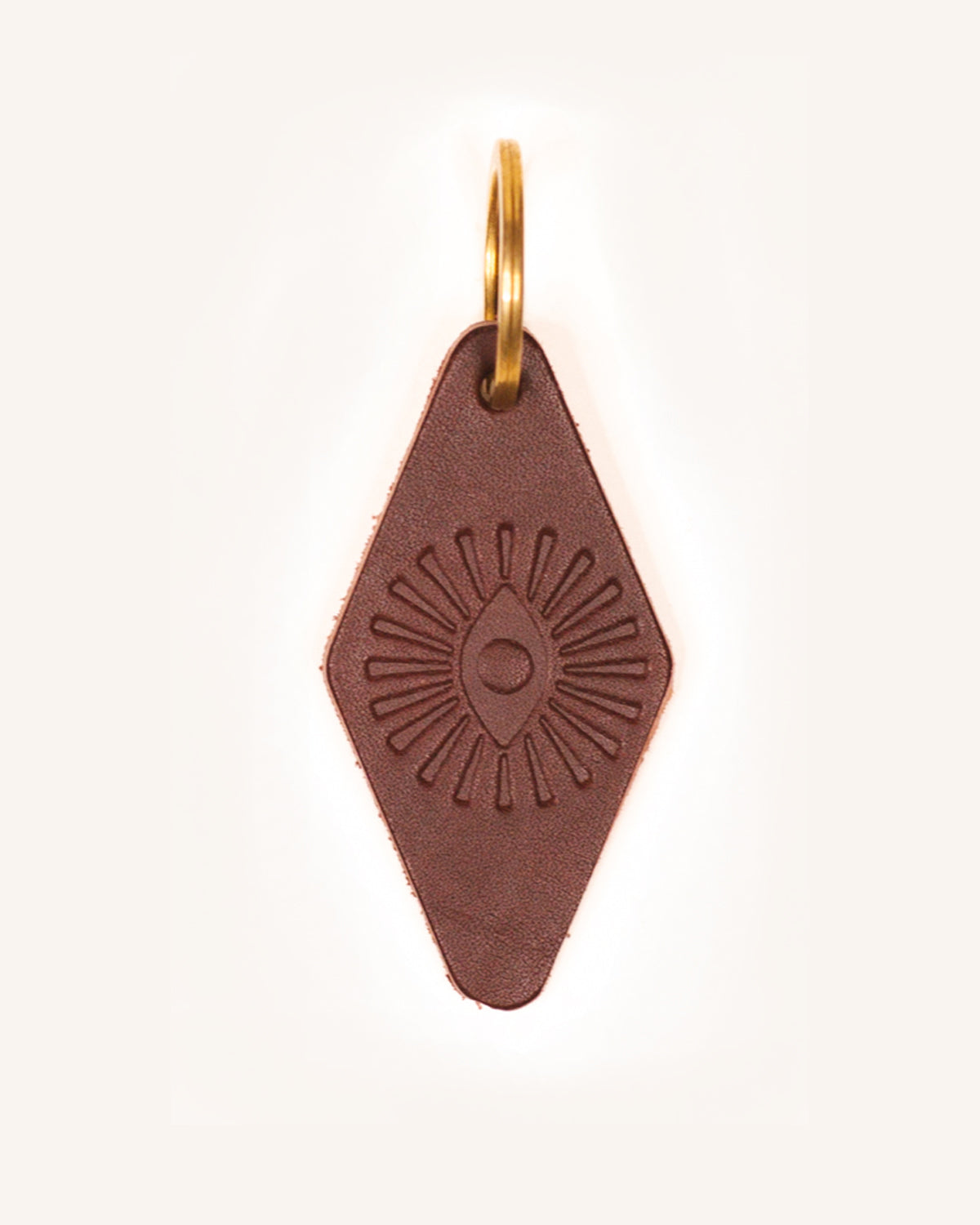 "Eye "Leather Keychain - Shelter Social Club