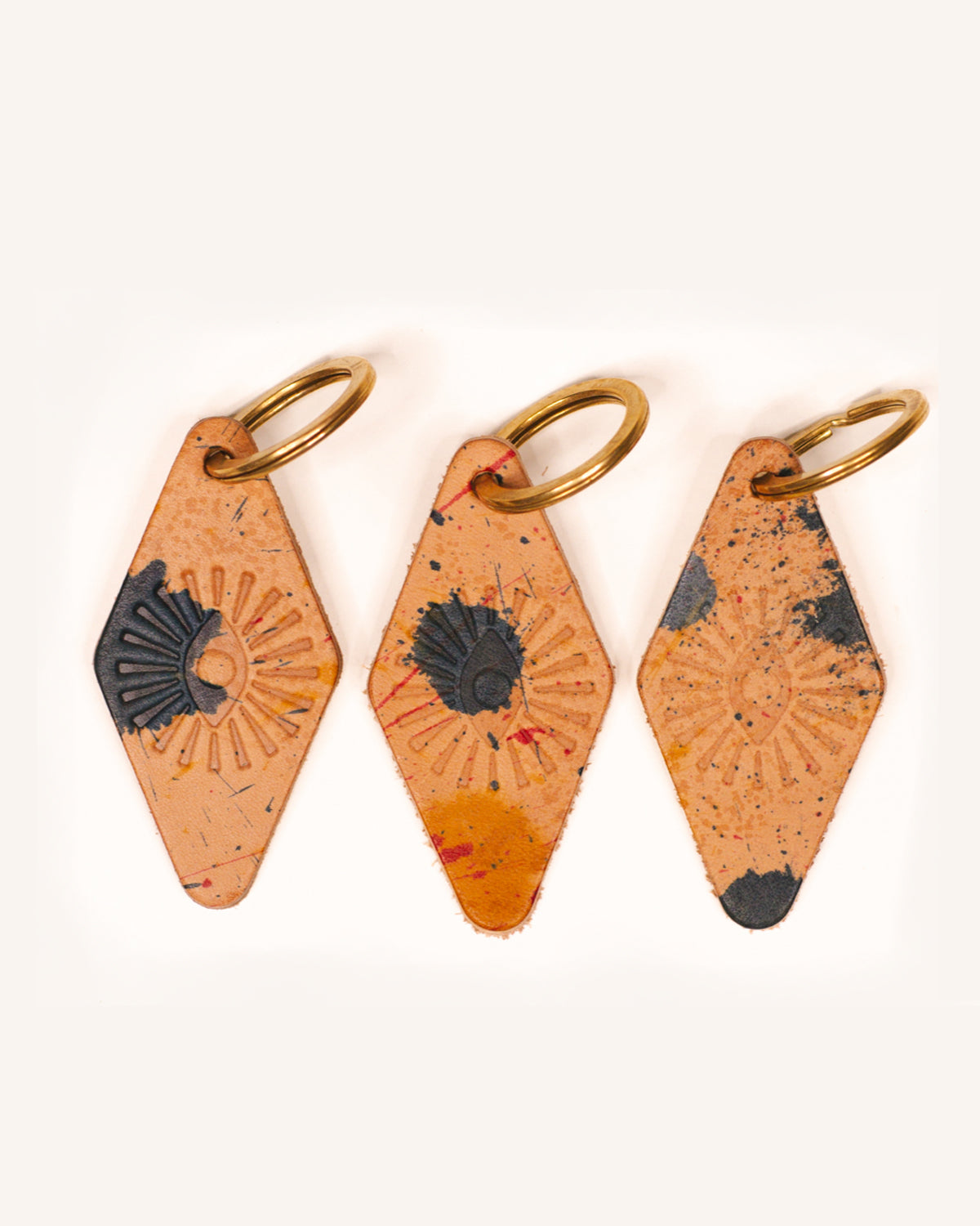 "Eye "Leather Keychain - Shelter Social Club