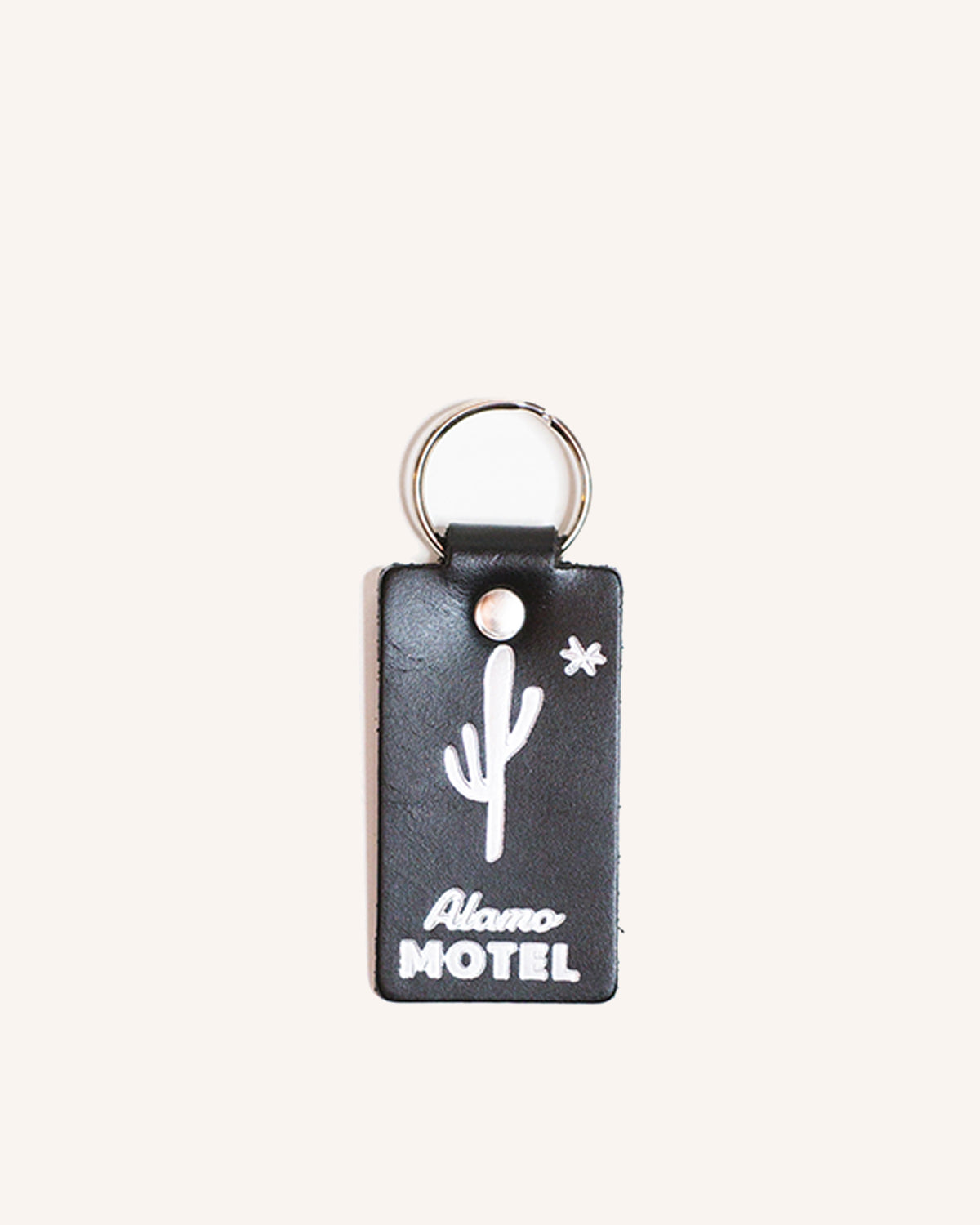 Alamo Motel Keychain by MakeSmith Leather - Shelter Social Club