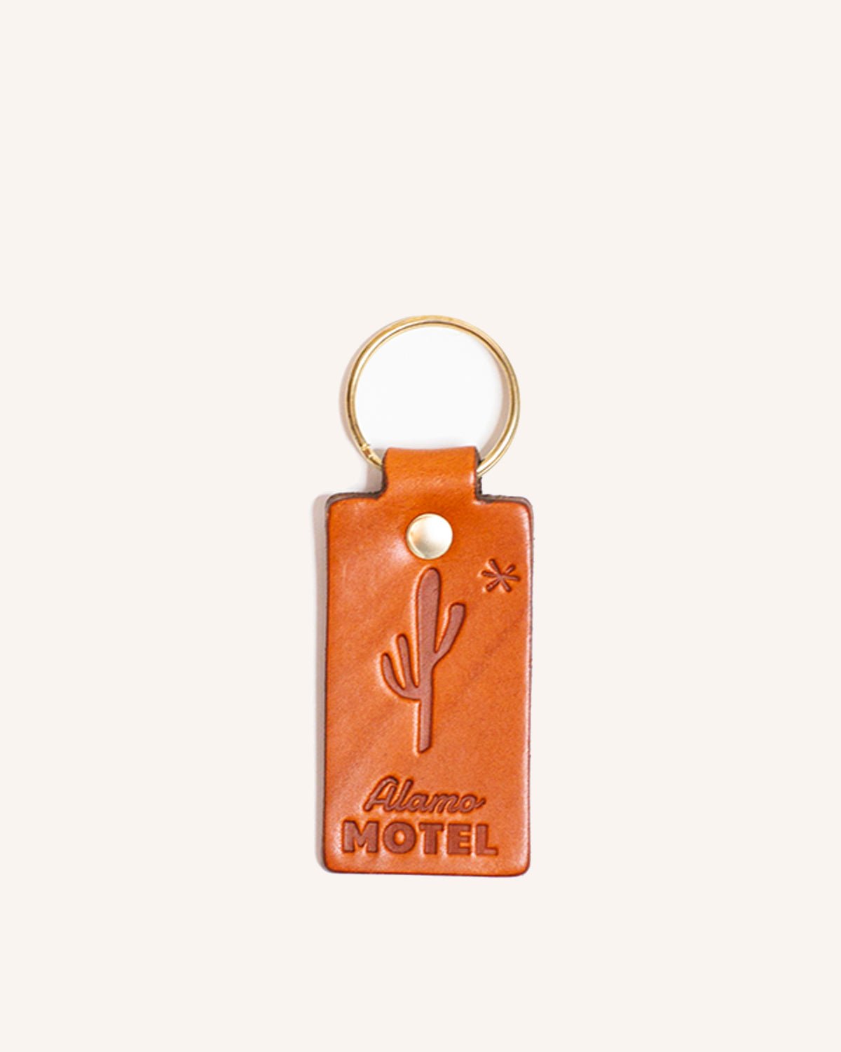Alamo Motel Keychain by MakeSmith Leather - Shelter Social Club