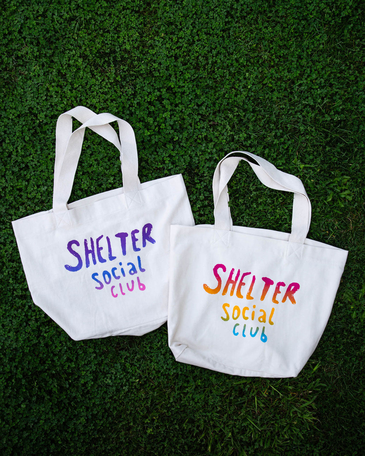 SSC GRADIENT TOTE - Rainbow - Shelter Social Club