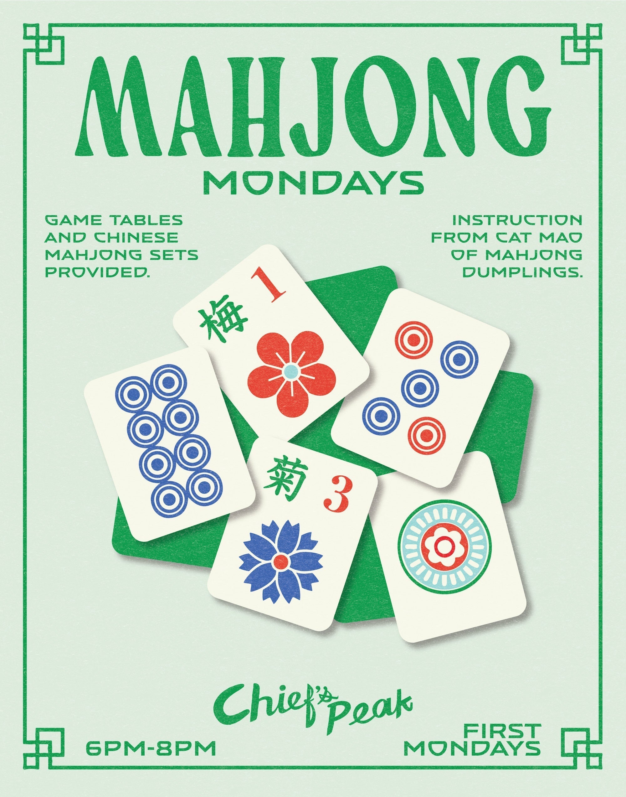 MAJONG MONDAYS