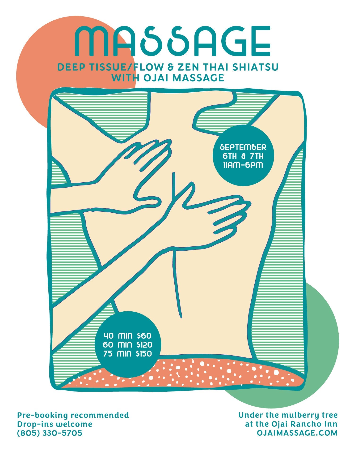 Ojai Massage Pop-up